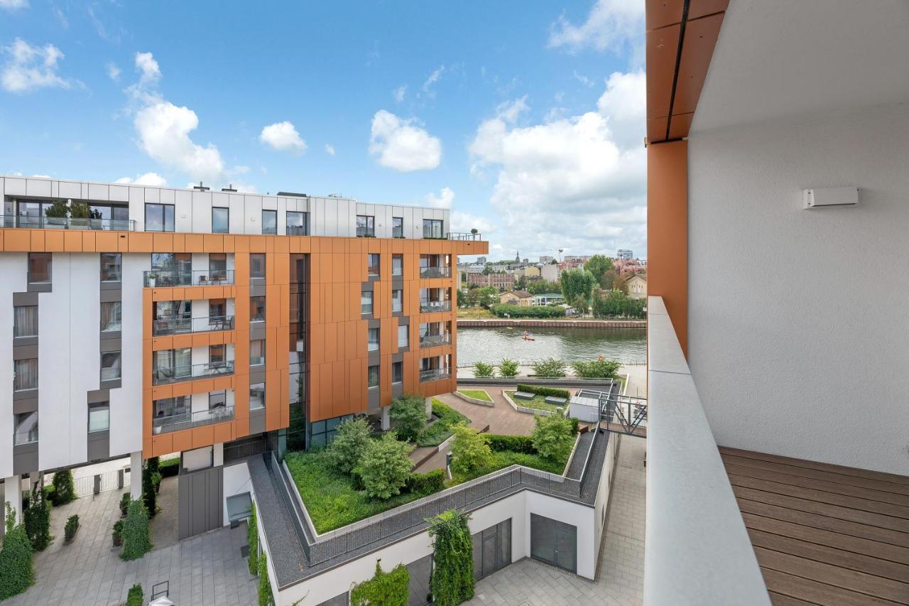 Premium Family & Business Old Town Riverside Apartment With Parking Gdansk Exterior foto