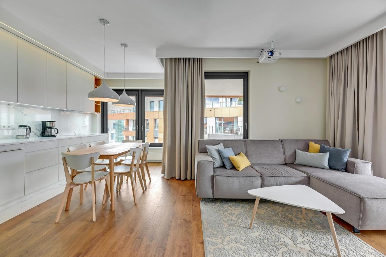 Premium Family & Business Old Town Riverside Apartment With Parking Gdansk Exterior foto
